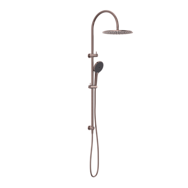 Nero Opal Twin Shower With Air Shower II Brushed Bronze NR251905HBZ - Twin Showers