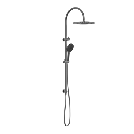 Nero Opal Twin Shower With Air Shower II Graphite NR251905HGR - Twin Showers