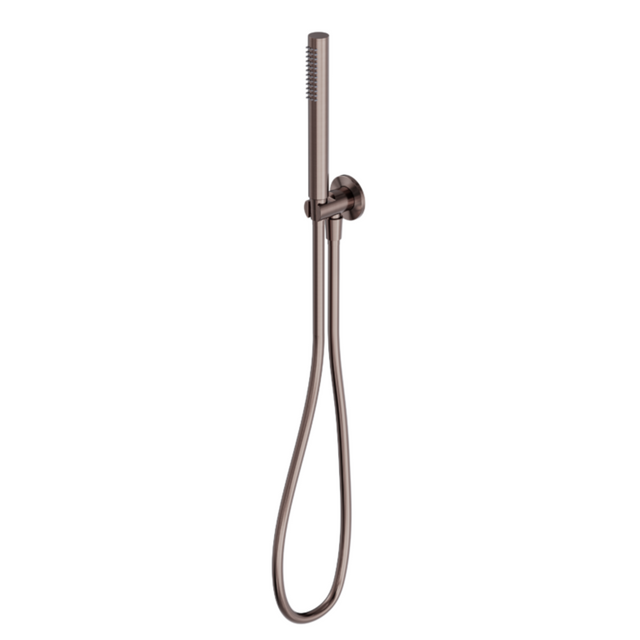 Nero Round Shower Bracket Brushed Bronze NR307BZ - Hand Showers