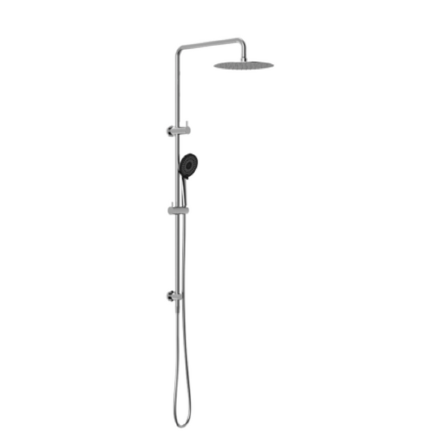 Nero Round Twin Shower Chrome NR232105FCH - Twin Showers
