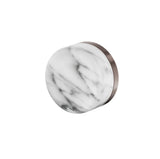 Nero Serenity Progressive Shower Mixer w/ Arabescato Corchia Handle Brushed Bronze 24E004BZ - Bathroom Wall Mixers