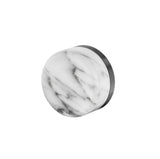 Nero Serenity Progressive Shower Mixer w/ Arabescato Corchia Handle Gunmetal 24E004GM - Bathroom Wall Mixers