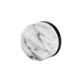 Nero Serenity Progressive Shower Mixer w/ Arabescato Corchia Handle Matte Black 24E004MB - Bathroom Wall Mixers
