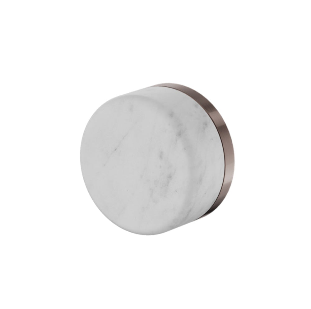 Nero Serenity Progressive Shower Mixer w/ Carrara Handle Brushed Bronze 24E001BZ - Bathroom Wall Mixers