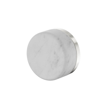 Nero Serenity Progressive Shower Mixer w/ Carrara Handle Brushed Nickel 24E001BN - Bathroom Wall Mixers