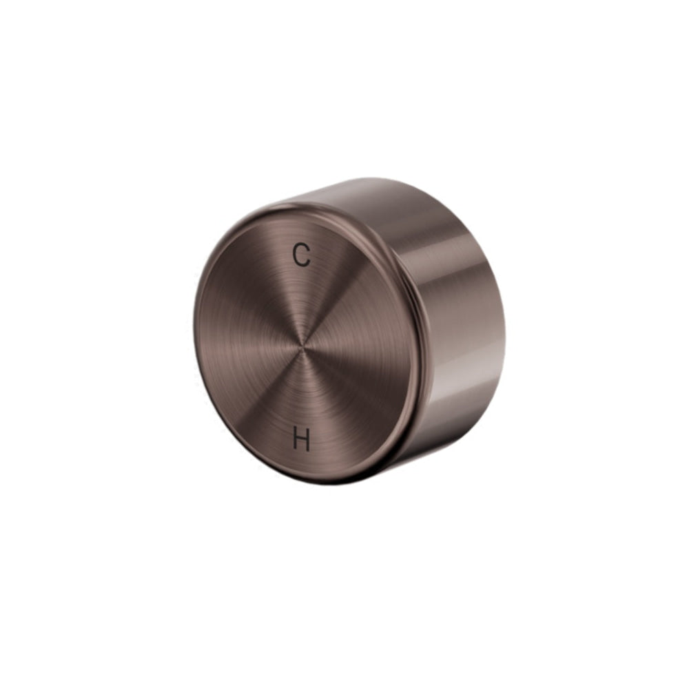 Nero Serenity Progressive Shower Mixer w/ Metal Handle Brushed Bronze 24E006BZ - Bathroom Wall Mixers