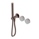 Nero Serenity Progressive Shower System w/ Carrara Handle And Slim Shower Brushed Bronze 24E019BZ - Hand Showers