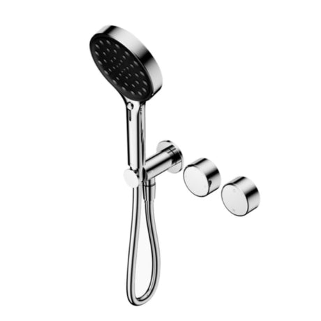 Nero Serenity Progressive Shower System w/ Metal Handle And Serenity Hand Shower Chrome 24E030CH - Hand Showers
