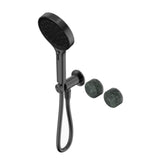 Nero Serenity Progressive Shower System w/ Verde Alpi Handle And Serenity Hand Shower Gunmetal 24E026GM - Hand Showers