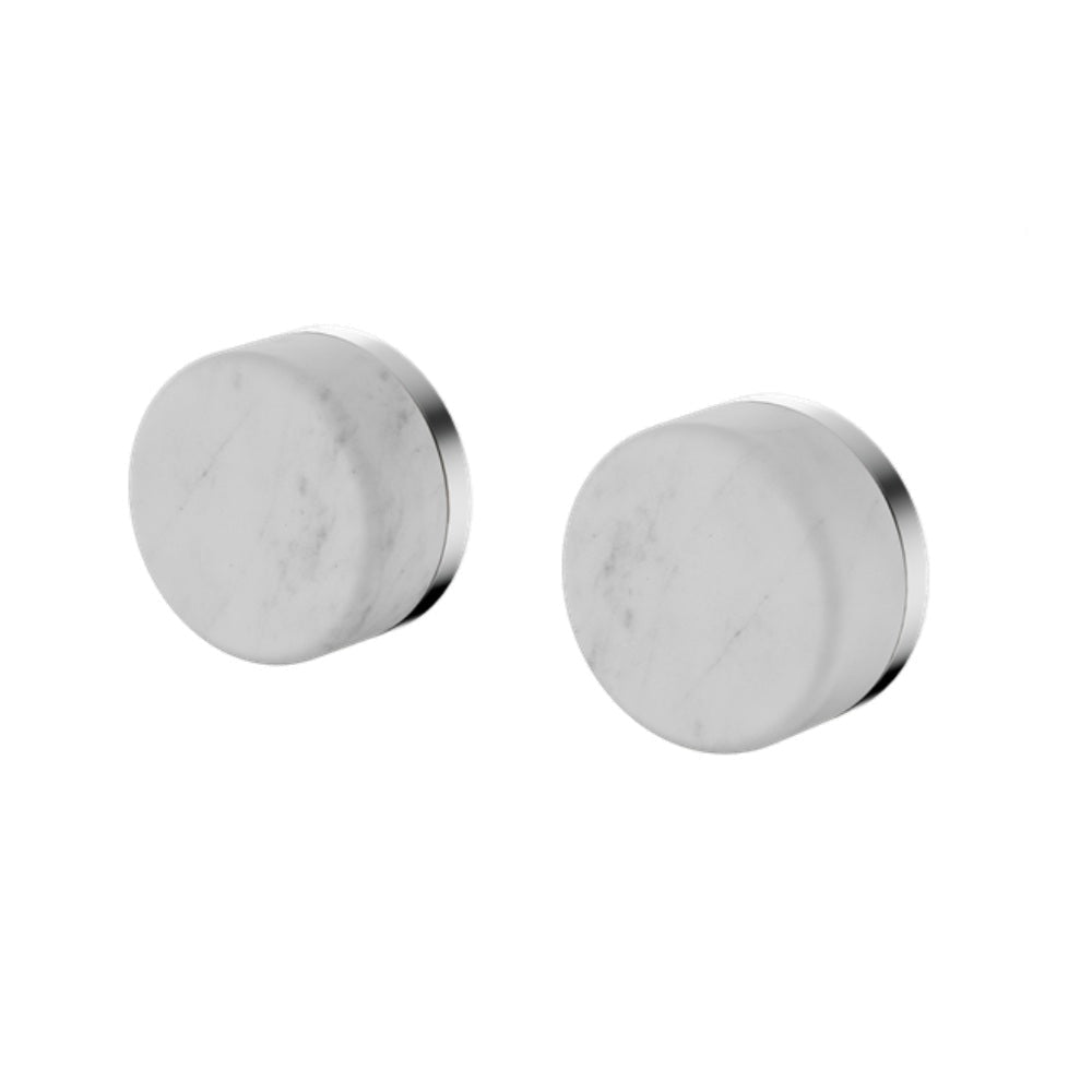 Nero Serenity Wall Top Assembly w/ Carrara Handle Chrome 24D005CH - Bathroom Wall Mixers