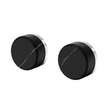 Nero Serenity Wall Top Assembly w/ Marquina Black Handle Brushed Nickel 24D116BN - Bathroom Wall Mixers
