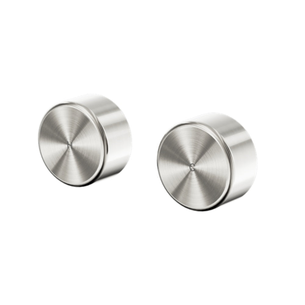 Nero Serenity Wall Top Assembly w/ Metal Handle Brushed Nickel 24D010BN - Bathroom Wall Mixers
