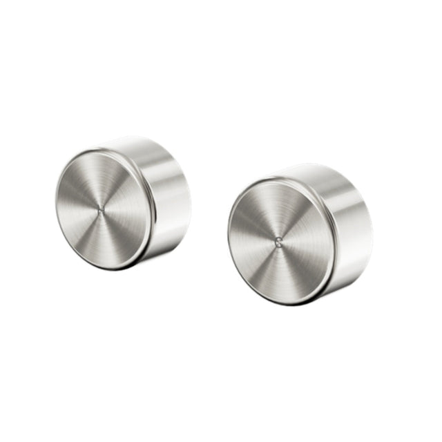Nero Serenity Wall Top Assembly w/ Metal Handle Brushed Nickel 24D010BN - Bathroom Wall Mixers