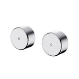 Nero Serenity Wall Top Assembly w/ Metal Handle Chrome 24D010CH - Bathroom Wall Mixers