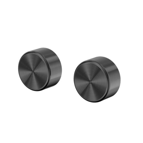 Nero Serenity Wall Top Assembly w/ Metal Handle Gunmetal 24D010GM - Bathroom Wall Mixers