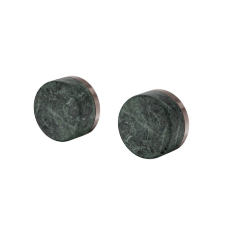 Nero Serenity Wall Top Assembly w/ Verde Alpi Handle Brushed Bronze 24D006BZ - Bathroom Wall Mixers