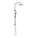 Nero Square Project Twin Shower Chrome NR232105ECH - Twin Showers