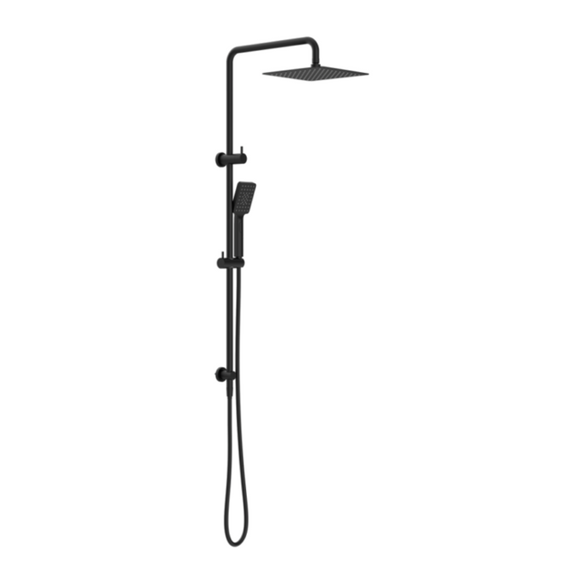 Nero Square Project Twin Shower Matte Black NR232105EMB - Twin Showers