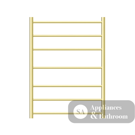 Nero Towel Ladder Heated Brushed Gold NR190002HBG - Towel Ladder