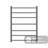 Nero Towel Ladder Heated Graphite NR190002HGR - Towel Ladder