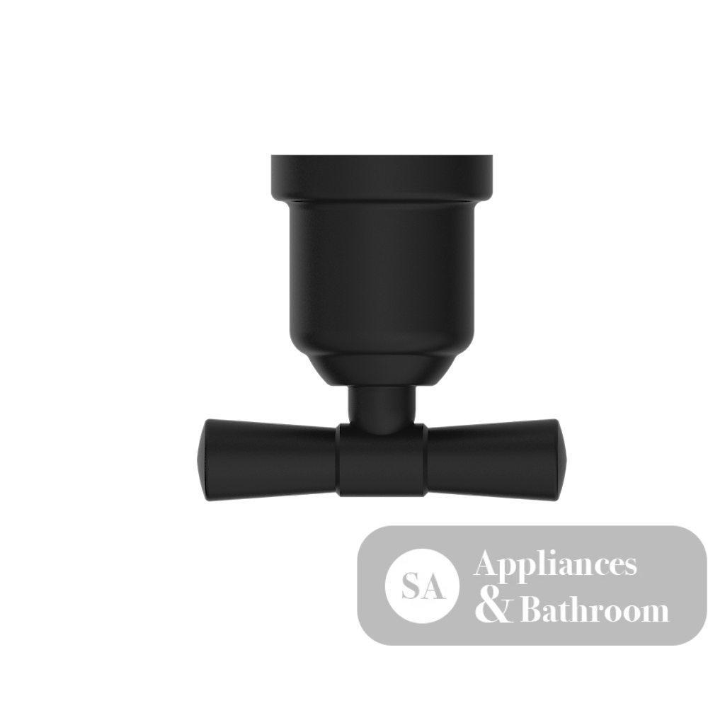 Nero York Double Robe Hook Matte Black NR6982MB - Robe Hooks