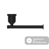 Nero York Toilet Roll Holder Matte Black NR6986MB - TOILET ROLL HOLDERS