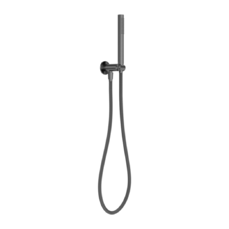 Nero Zen Shower On Bracket w/ Outdoor Shower Hose Graphite NR162205D01GR - Hand Showers