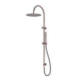 Nero Zen Twin Shower with Outdoor Shower Hose Brushed Bronze NR162205C01BZ - Twin Showers