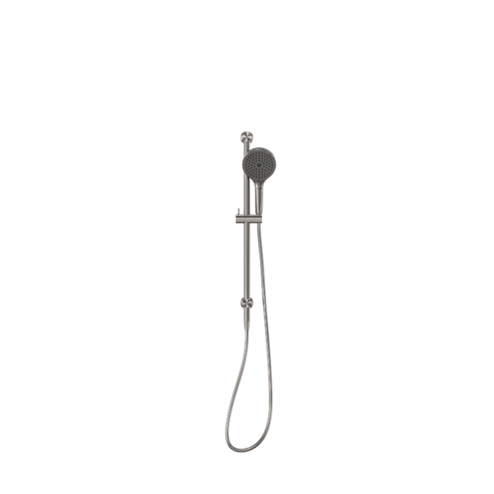 Nero Mecca Shower Rail With Air Shower II Brushed Nickel NR221905GBN