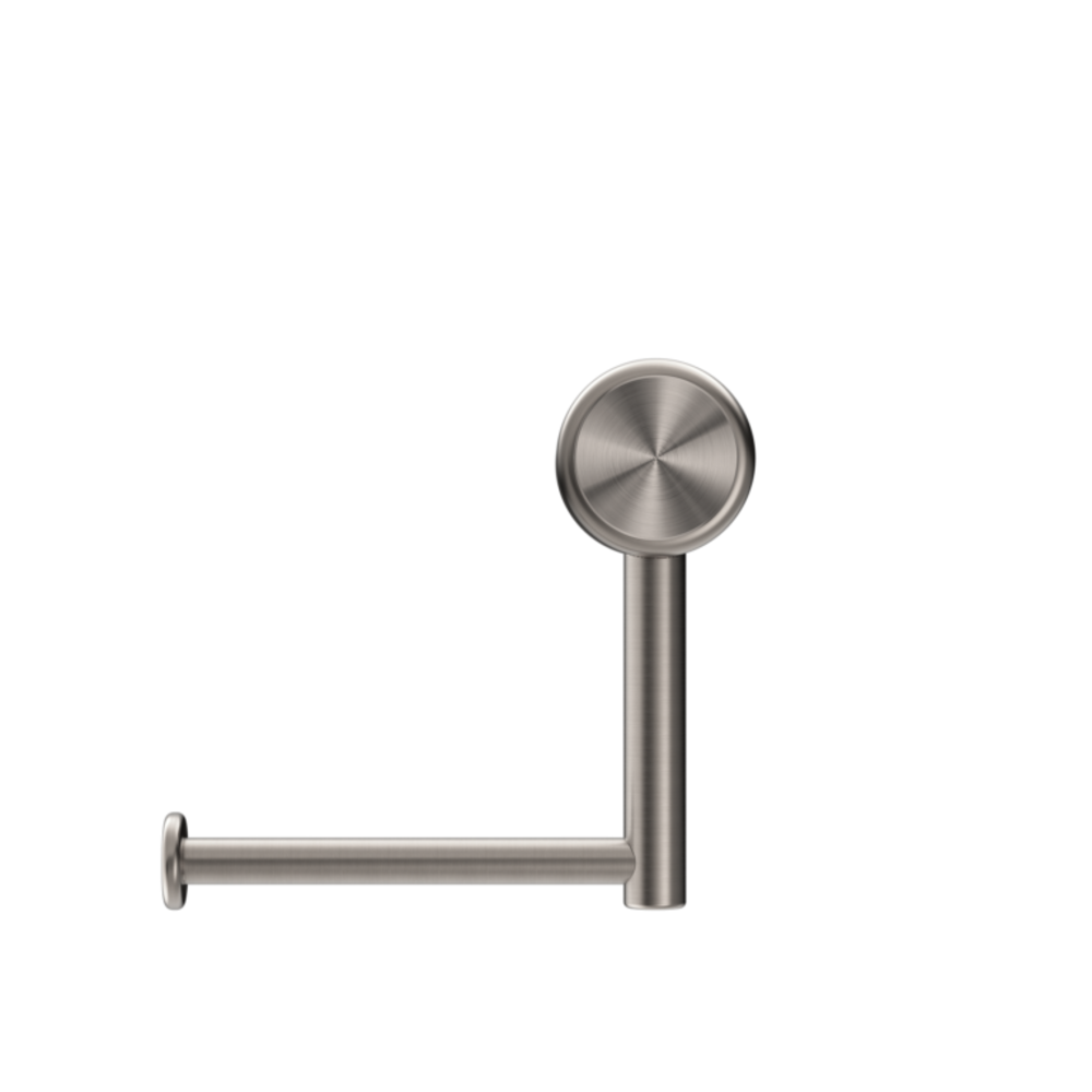 Nero Mecca Care Heavy Duty Toilet Roll Holder Brushed Nickel NRCR3286BN