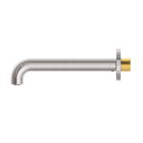 Nero Mecca Basin/Bath Spout Only 230mm Brushed Nickel NR221903C230BN