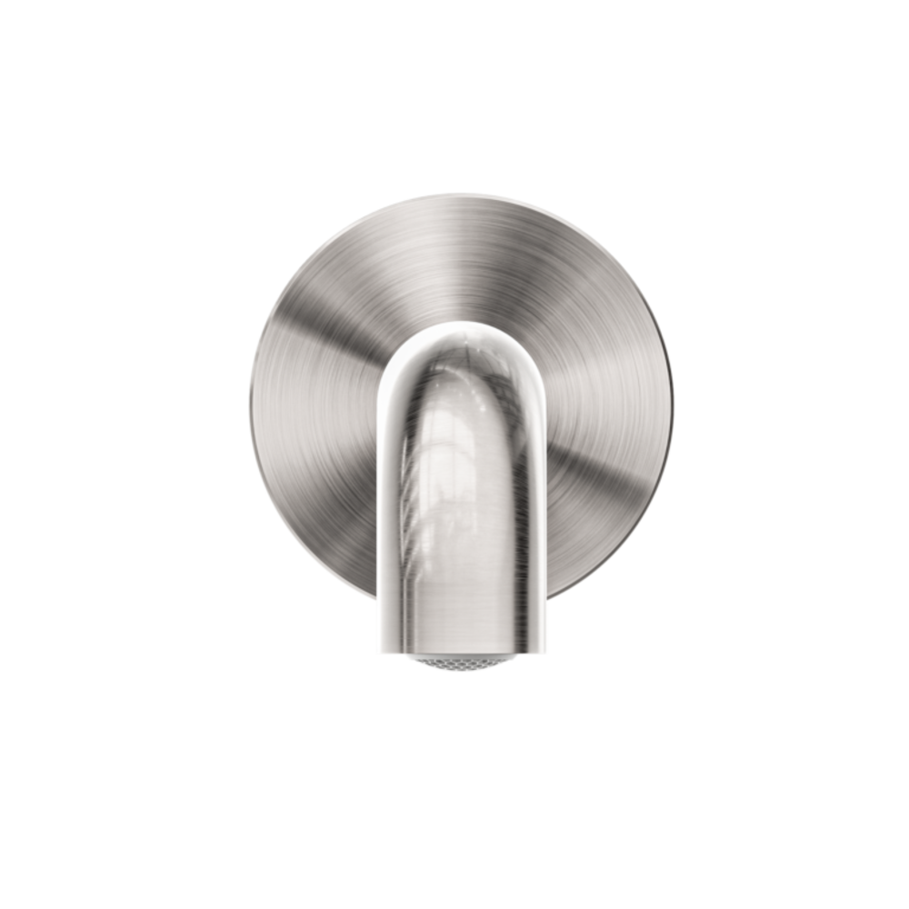 Nero Mecca Basin/Bath Spout Only 160mm Brushed Nickel NR221903C160BN