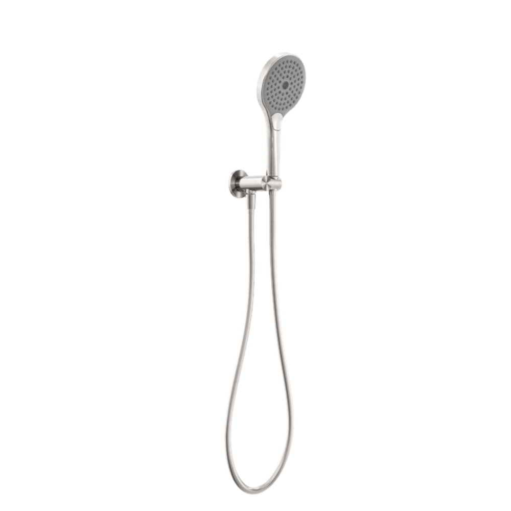 Nero Mecca Shower Bracket With Air Shower II Brushed Nickel NR221905FBN