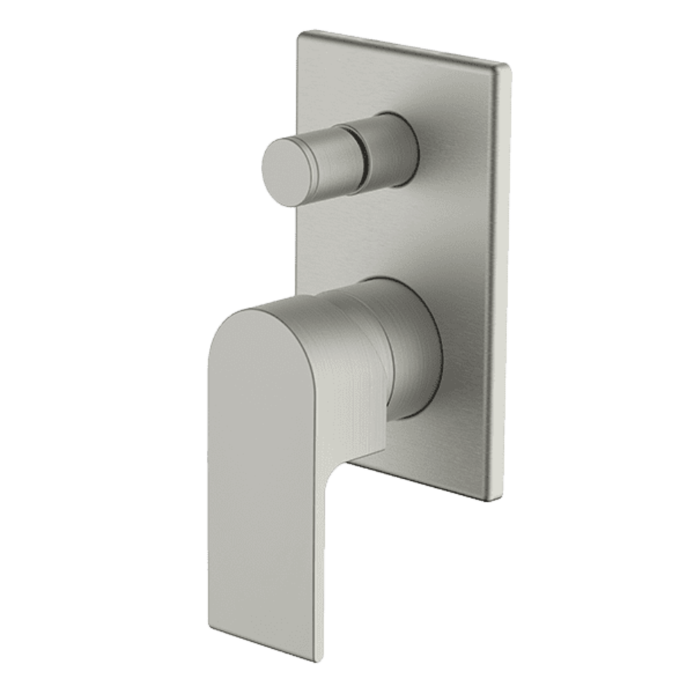Abey Park Avenue Diverter Mixer, Brushed Nickel, (Trim Kit Only), 1SHD-EXT-BN