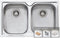 Oliveri Dz163 Diaz Double Bowl Topmount Sink Top Mounted Kitchen Sinks