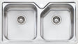 Oliveri Np663 Nu-Petite Double Bowl Topmount Sink Top Mounted Kitchen Sinks