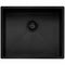 Oliveri Spectra Sb50Bk Top Or Undermount Single Bowl Black Finish Sink Kitchen Sinks