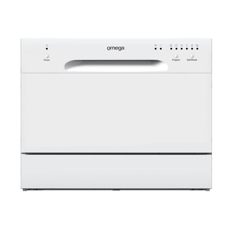 Omega Odw101W 55Cm White Benchtop Dishwasher - Special Order Dishwashers