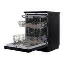 Omega Odwf6014Bx 60Cm Black Finish Freestanding Dishwasher - Special Order Standard