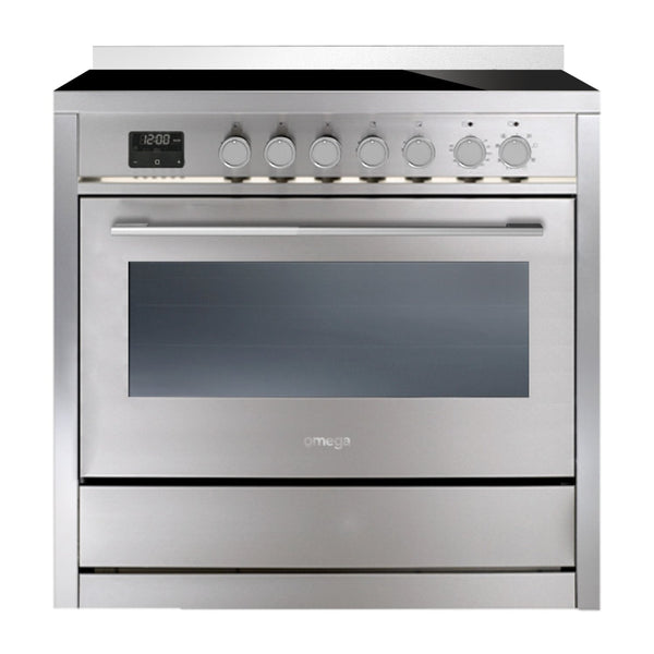 Omega Ofoic9010X 90Cm Freestanding Cooker With Induction Cooktop - Special Order Stove