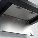 Omega Orc90Mb 90Cm Matte Black Canopy Rangehood - Special Order Rangehoods