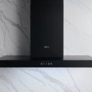 Omega Orc90Mb 90Cm Matte Black Canopy Rangehood - Special Order Rangehoods