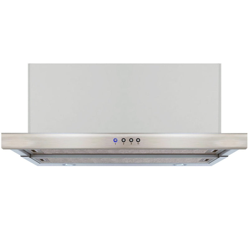 Omega Ort61X 60Cm Stainless Steel Slide-Out Rangehood 700M3/Hr - Special Order Slide Out