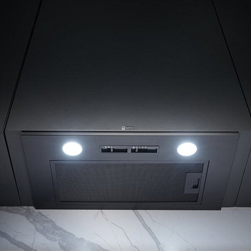 Omega Oru52Mb 52Cm Undermount Rangehood Matte Black - Special Order Rangehoods