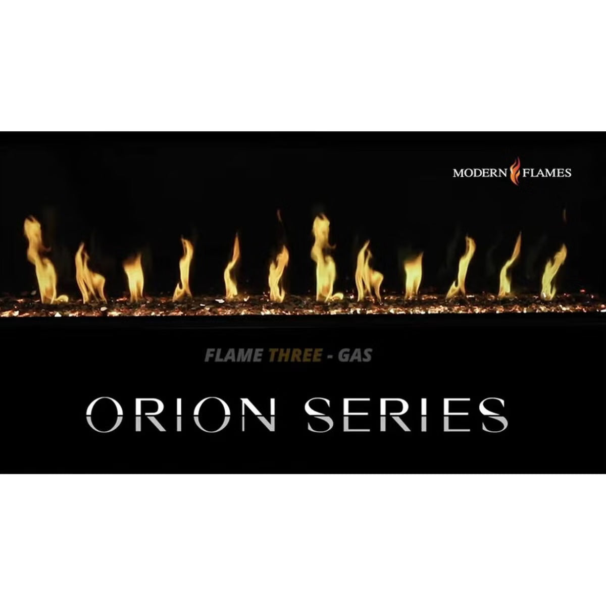 Modern Flames OR100-SLIM Orion 100″ Slim Heliovision Electric Fireplace