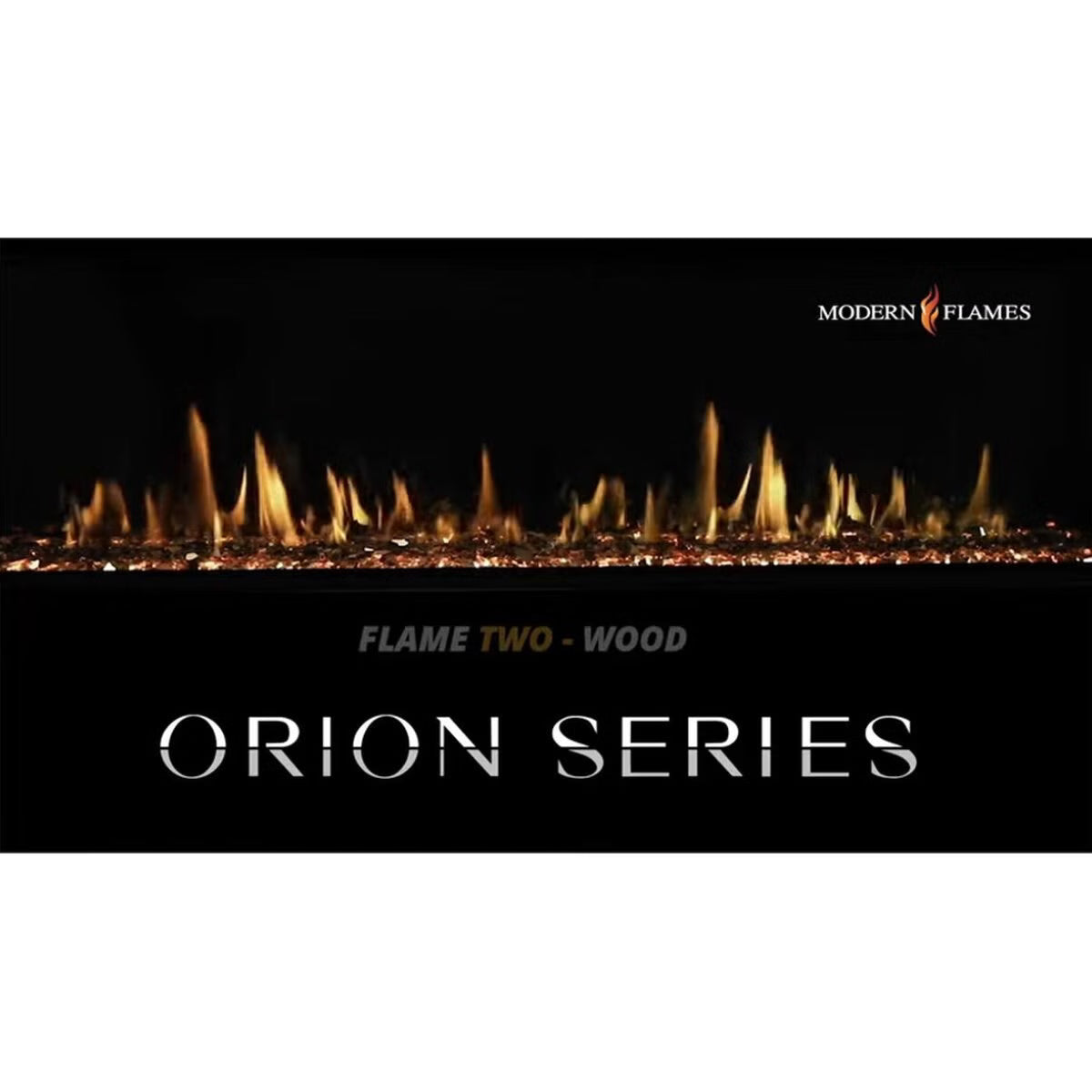 Modern Flames OR60-SLIM Orion 60″ Slim Heliovision Electric Fireplace