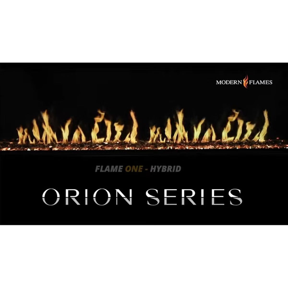 Modern Flames OR76-SLIM Orion 76″ Slim Heliovision Electric Fireplace