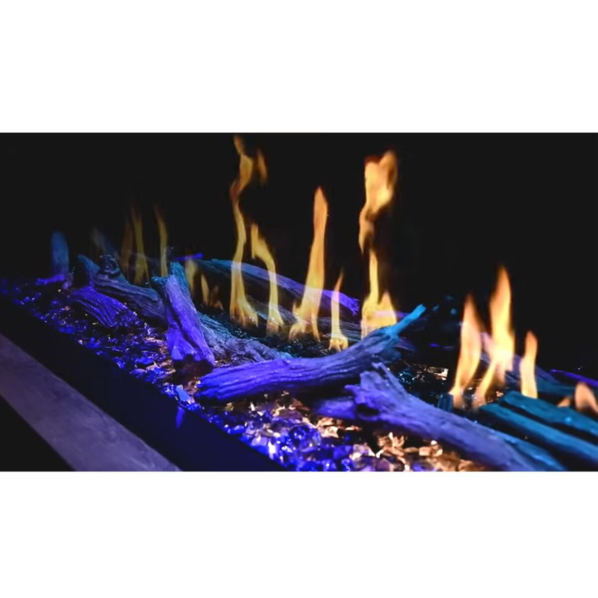 Modern Flames OR76-SLIM Orion 76″ Slim Heliovision Electric Fireplace
