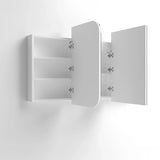 Otti LED-SSQ1575-VP LED Newport 1500x750mm White Shaving Cabinet