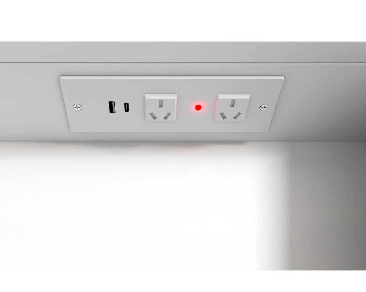 Otti LED-SSQ9075-VP LED Newport 900x750mm White Shaving Cabinet